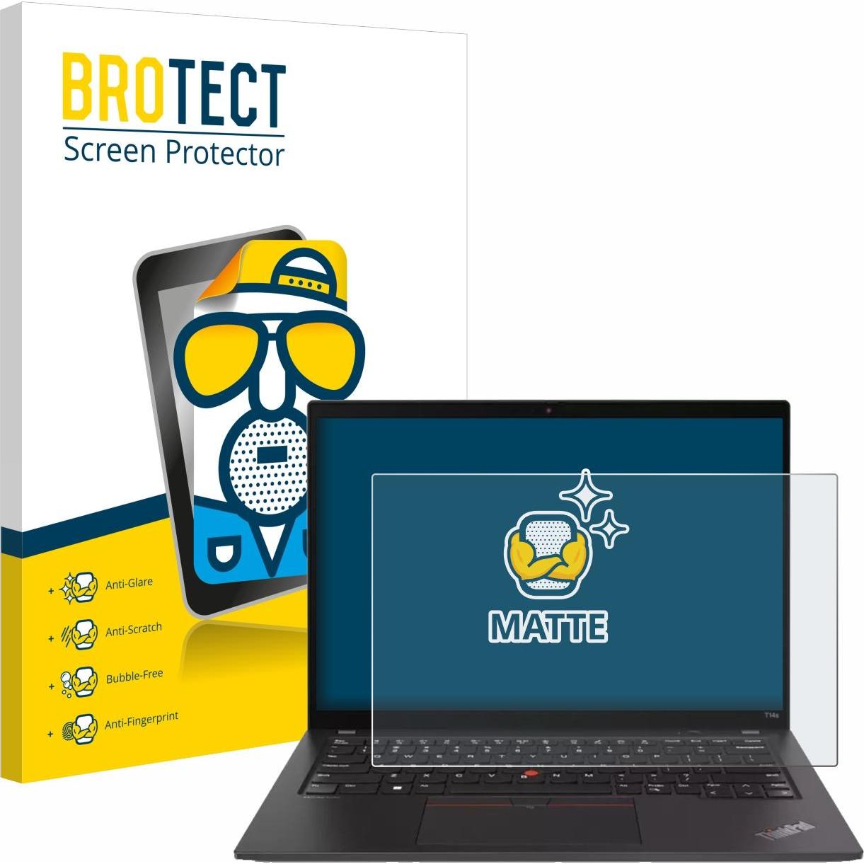 BROTECT Entspiegelungs-Schutzfolie Displayschutz Matt (35.56", 16 : 10), Notebook Schutzfolie