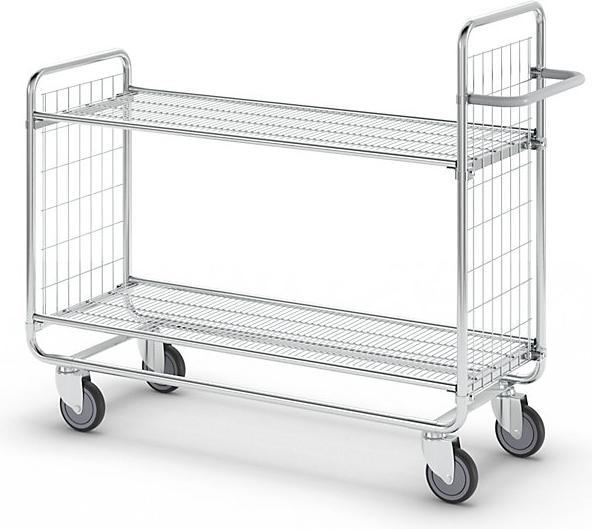 HelgeNyberg Chariot grillagé SERIE 100 (200 kg)