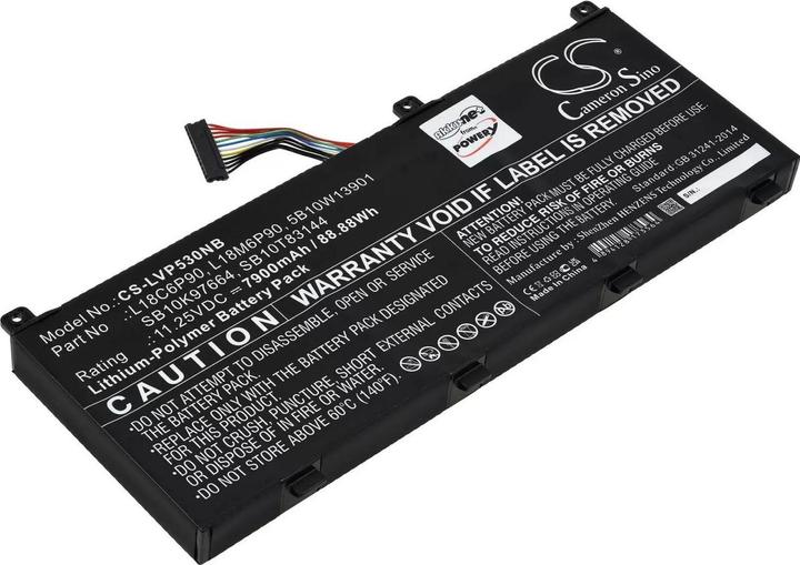 Actual product image AccuCell Battery Lenovo Thinkpad P53-20qn0001tw, Thinkpad P53-20qn005qus, type L18C6P90 (7900 mAh)