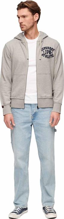 Immagine prodotto Superdry Giacca felpata Casual Vestibilità comoda Felpa con cappuccio atletica vintage con zip (XL)