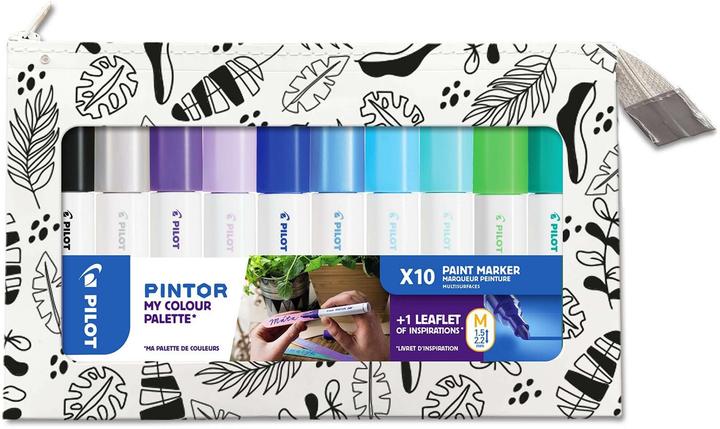 Image du produit Pilot Pintor Medium Color Palette - Cool (10x)