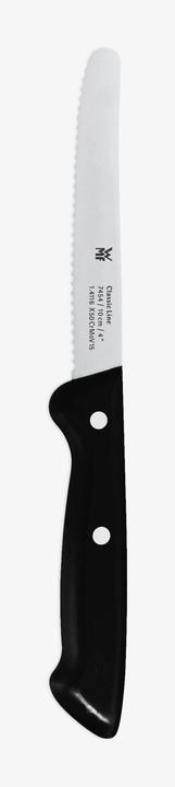 Produktbild WMF Brotzeitmesser Brötchenmesser Frühstücksmesser 21cm Wellenschliff Classic Line (10 cm)