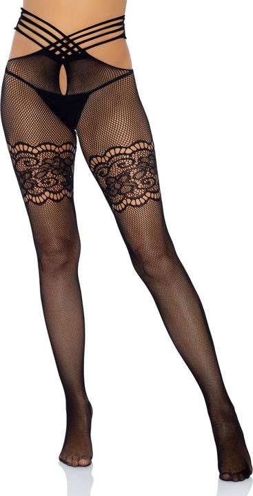 Productafbeelding Leg Avenue Wikkel-Avenue Panty één Maat (Eén maat voor iedereen)