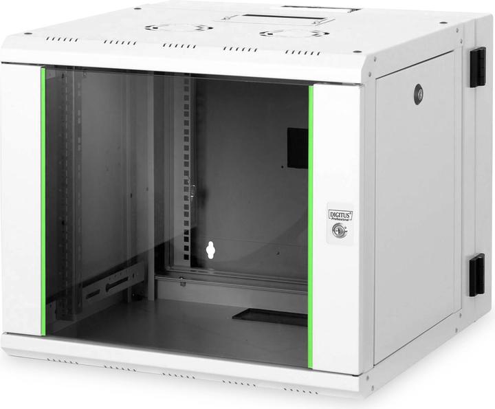 Produktbild Digitus Wandgehäuse Unique Serie - zweiteilig, schwenkbar (9 HE, 19 Zoll Rack)