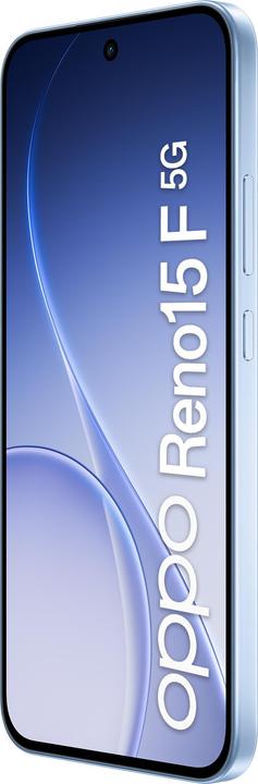 Actual product image OPPO 15 F 5G (256 GB, Aurora Blue, 6.57", Dual SIM, 5G)