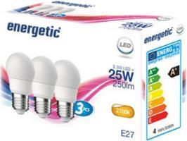 Produktbild Nordlux 3er-Pack LED Lampe E27 3,5W 2700K warmweiss 5172014023 (E27, 3x)