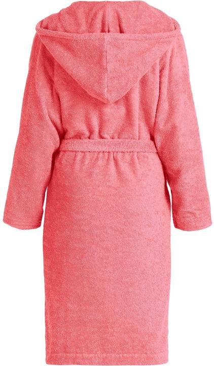 Actual product image Möve Superwuschel Kids &Teens Kapuzenmantel coral (152)