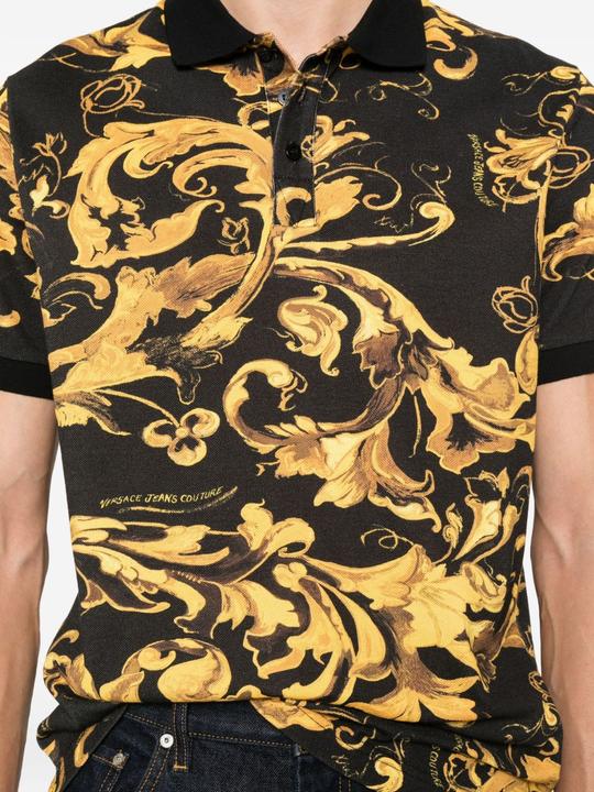 Produktbild Versace Jeans Couture T-shirt E Polo Nero E Oro (M)