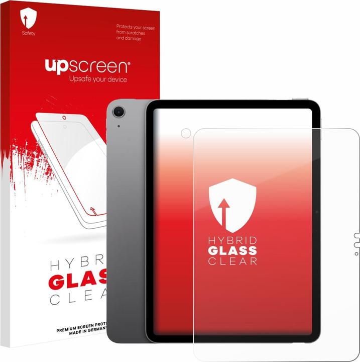 upscreen Schutzglas für Apple iPad Air 11" M3 2025 (Display+Kamera) Schutzfolie Panzer Folie Glas Display (1 Stk., Apple iPad Air 11 2025)