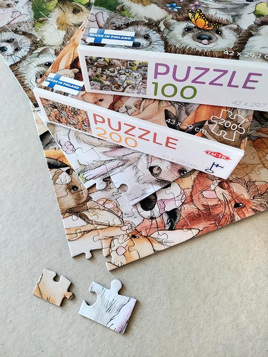 Produktbild Tactic Puzzle Lovers Hedgehogs 100 pcs puzzle (100 Teile)