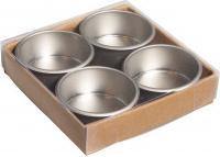 Produktbild Rayher Metall-Teelichthalter 1cm 4er Set