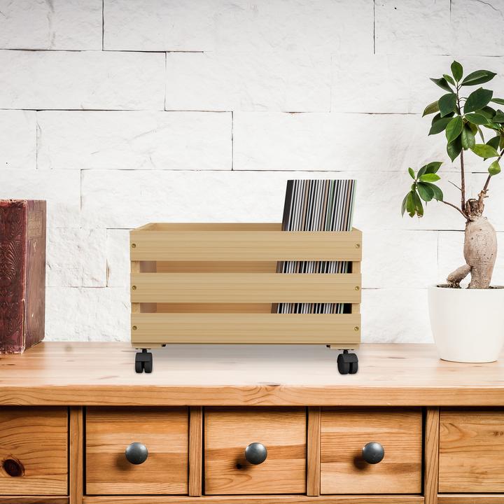 Actual product image Relaxdays Vinyl box (Plates)