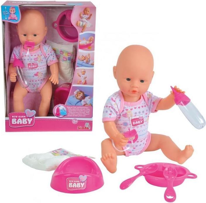 Actual product image Simba NBB Baby mit Zubehör