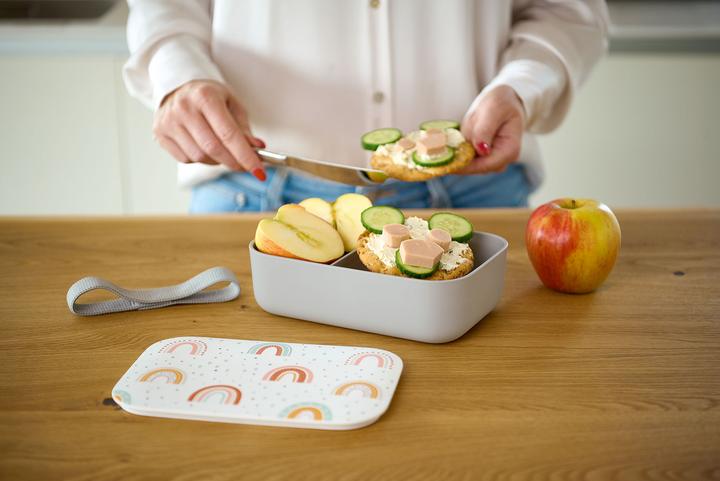 Productafbeelding Zeller Present Rainbow" lunchdoos, plastic