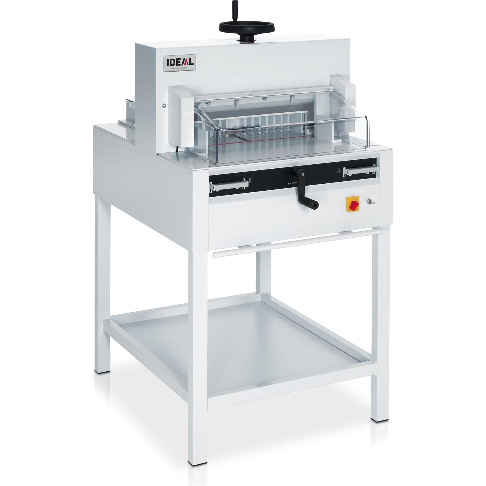 Ideal Stapelschneider 4815 (500 Blätter), Schneidemaschine, Grau