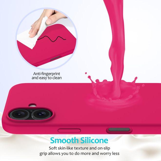 Actual product image MU Classic Liquid Silicone Series (Apple iPhone 16)