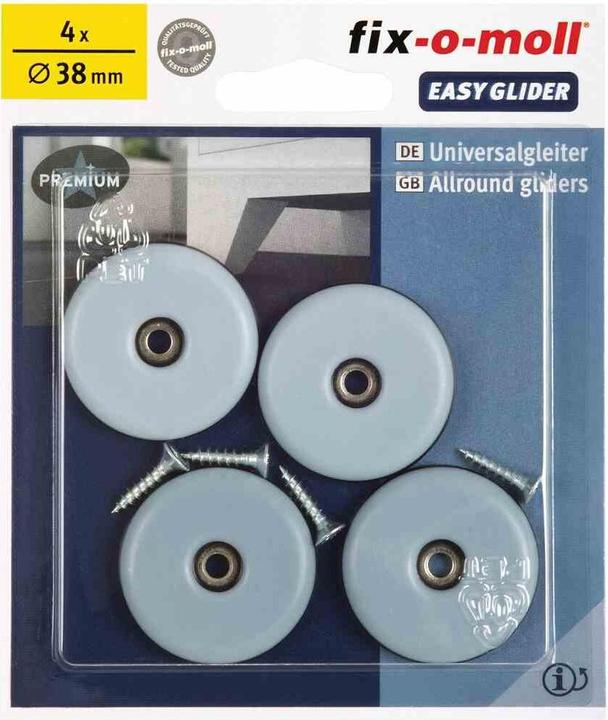 Produktbild Fix-o-moll Easyglider (Universalgleiter, 4 Stück)
