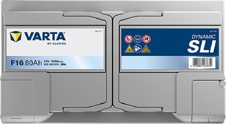 Image du produit Varta Batterie (12 V, 80 Ah, 740 A)