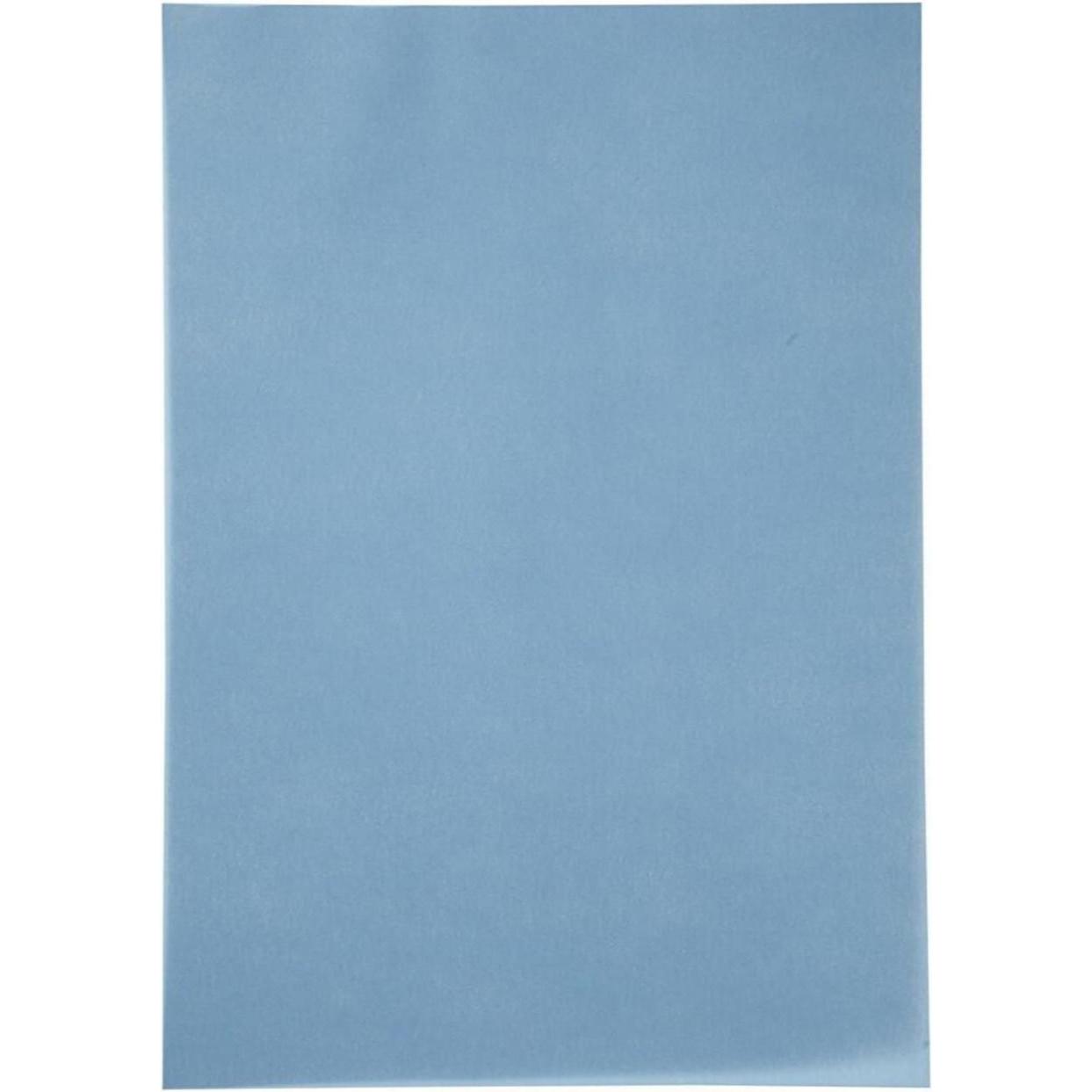 Creativ Company, Bastelpapier, Pergamentpapier A4 blau (100 g/m², 10 x)