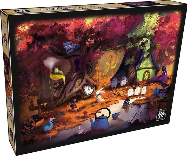 Gigamic Arcana Puzzle : Alice au Pays des Merveilles (f) (1000 pièces)