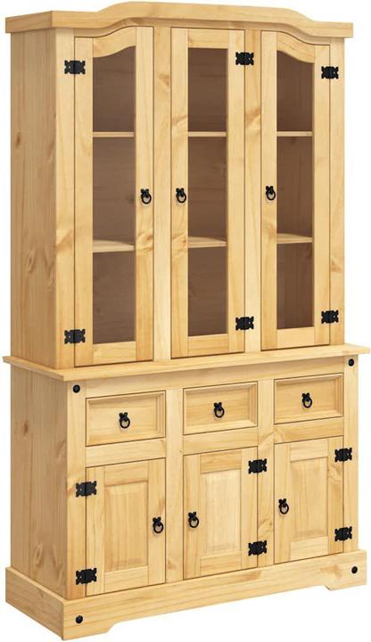 Image du produit vidaXL Highboard Corona Me x pin ibérique (112 x 43 x 196 cm)
