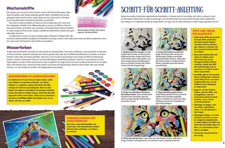 Produktbild Pop Art Animals - Ausmalbuch