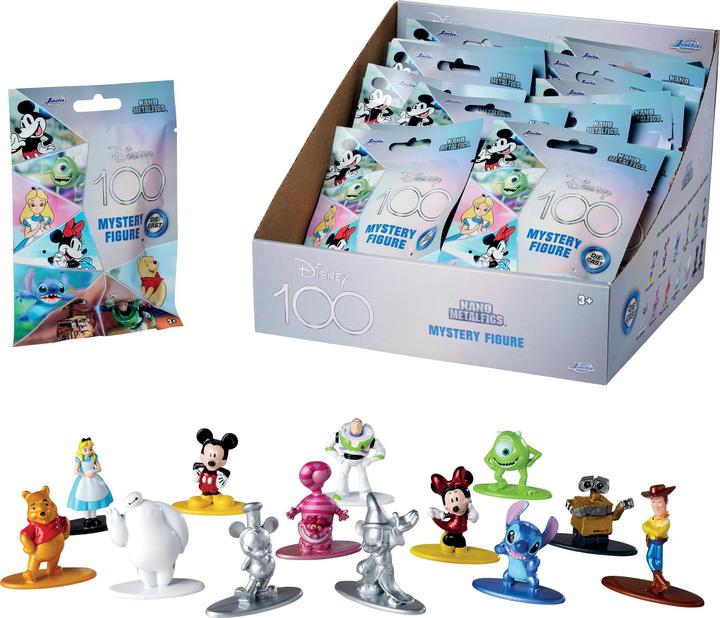 Actual product image Jada Disney 100 Blind Pack Nanofigs, 13-sort.