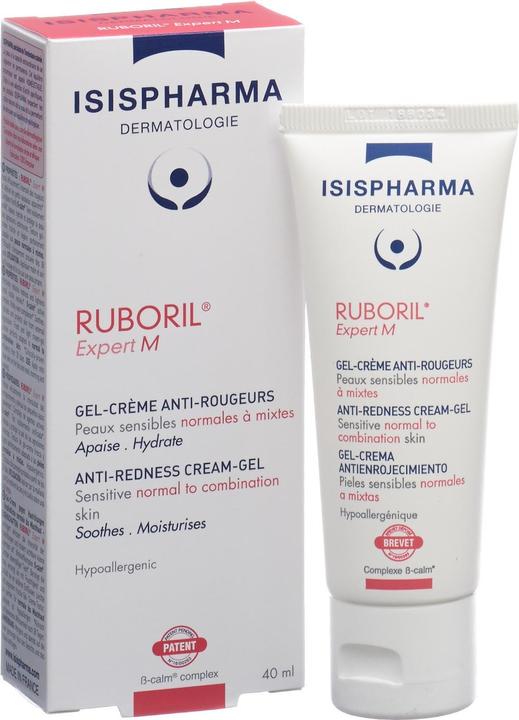 Actual product image Isispharma Ruboril Expert M (40 ml, 24h cream)