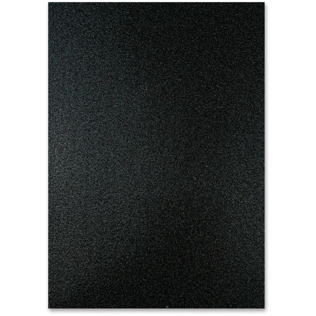 Ursus, Bastelpapier, Glitzerkarton A4, 300 gm2, 10 Blatt, Schwarz (330 g/m², 10 x)
