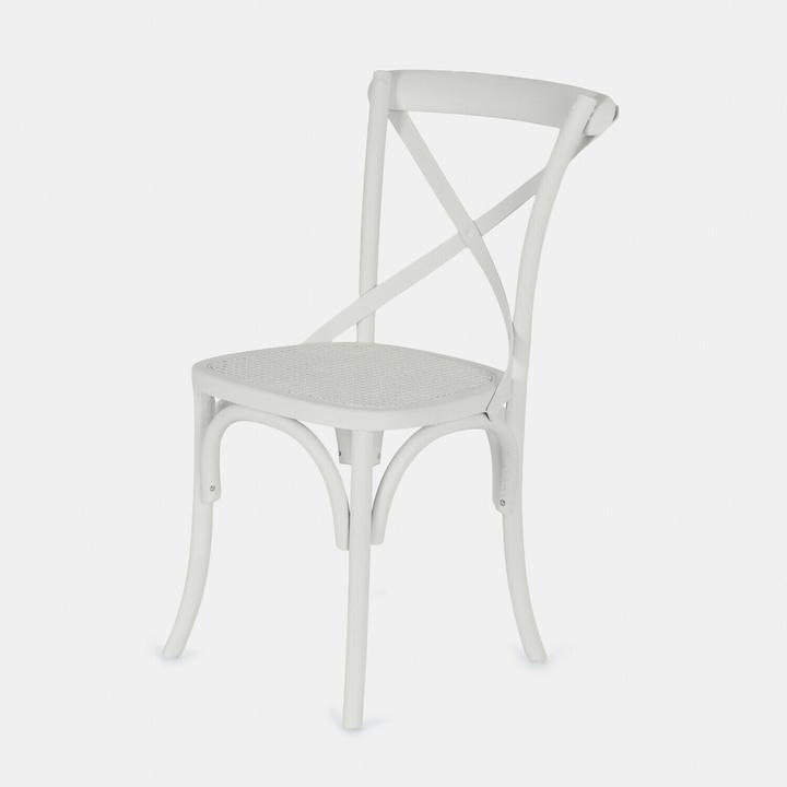 Image du produit Loberon Chaise Kary blanc antique
