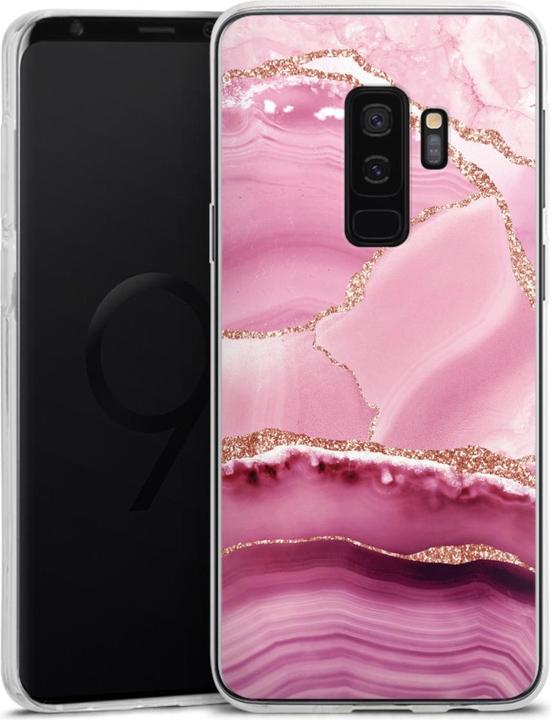 Produktbild DeinDesign Silikon Hülle für Samsung Galaxy S9 Plus Handyhülle Case Smartphone Schutzhülle Glitzer Look (Samsung Galaxy S9+)