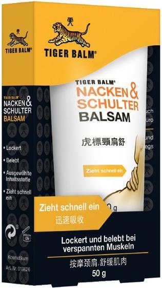 Produktbild Tiger Balm Nacken & Schulter Balsam, 50 g Creme (1 x, 50 g)