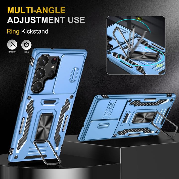 Produktbild Amazon Hülle für Samsung Galaxy S24 Ultra 5G Schutz Handy Case Cover Kamera Etui Bumper (Samsung Galaxy S24 Ultra)