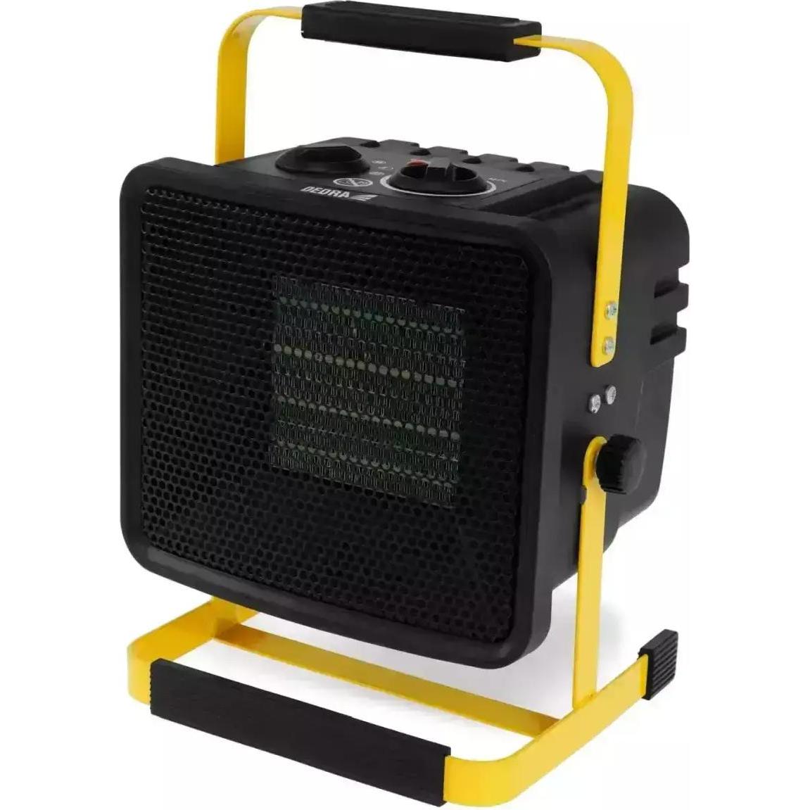 Dedra PTC electric heater 2.0kW, Heizlüfter, Schwarz