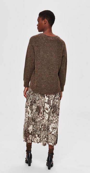 Produktbild Selected Rundhalsausschnitt Woll Pullover (S)