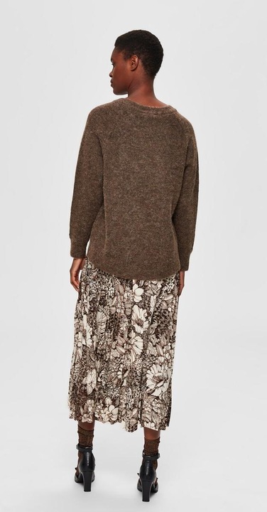 Image du produit Selected Femme Pull en laine à col ras du cou (XS)
