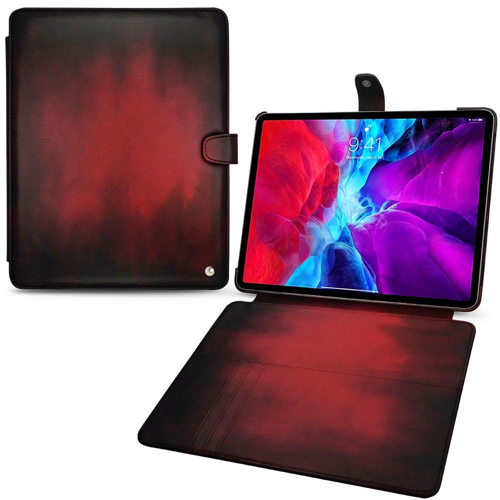 Thumbnail - Noreve Lederschutzhülle Wallet (IPAD PRO 12.9 2021), Tablet Hülle, Rot