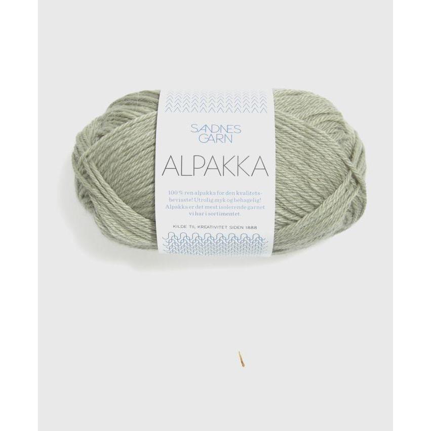 Sandnes Garn Alpakka, Garn + Wolle, Grün