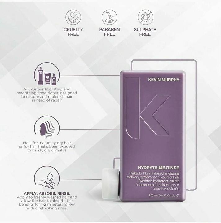Actual product image Kevin Murphy Hydrate.Me Rinse (250 ml)