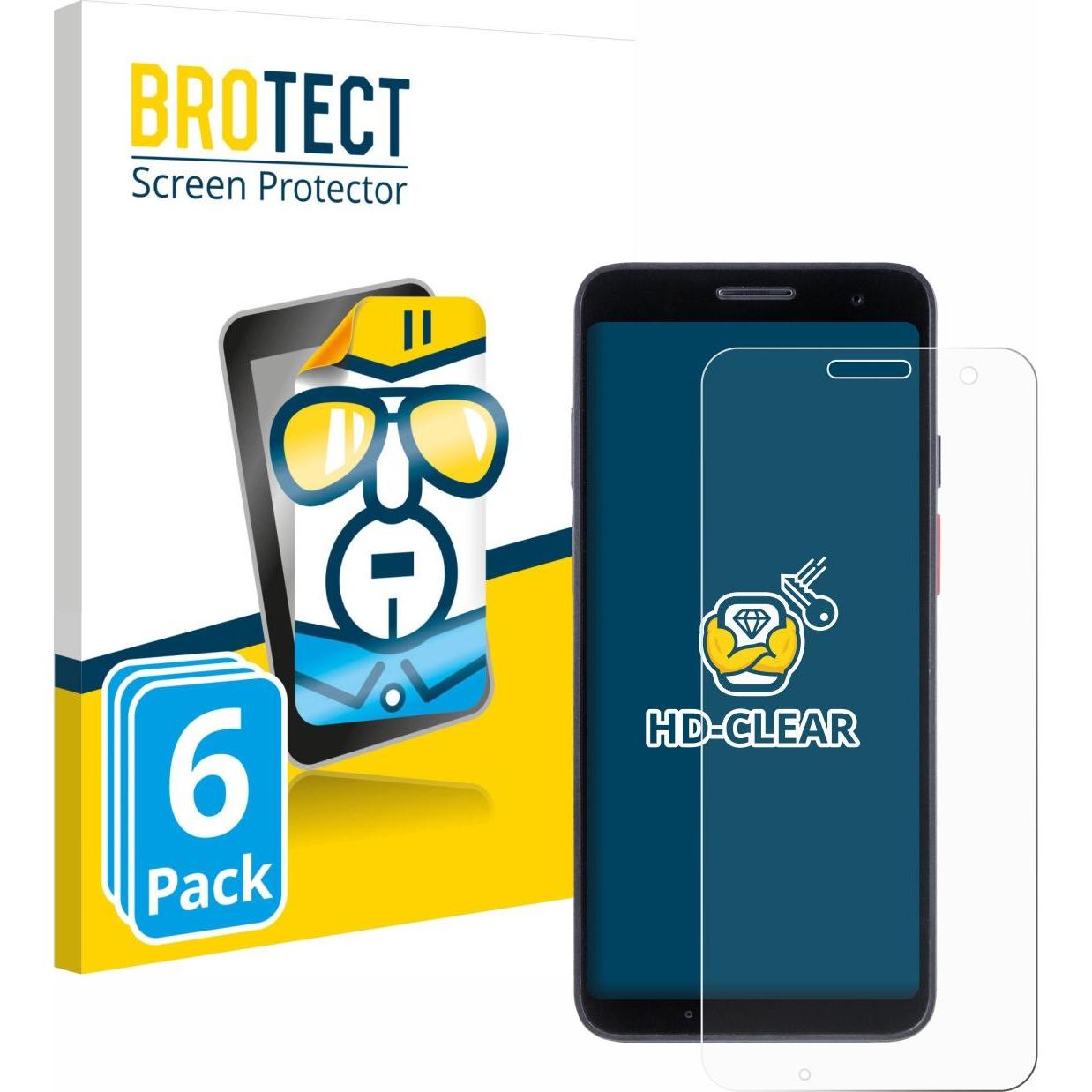 BROTECT Schutzfolie Displayschutz Displayschutzfolie Folie Klar Transparent, Barcode-Scanner Zubehör