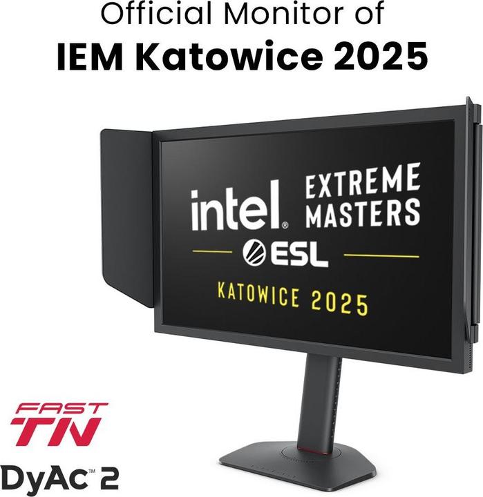 Actual product image BenQ ZOWIE XL2586X+ 24.1IN 62.18CM (1920 x 1080 pixels, 24.10")