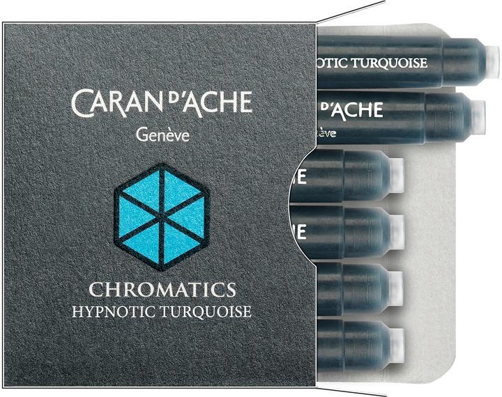 Actual product image Caran d'Ache Chromatics Tintenpatronen (Inkwell, Turquoise)