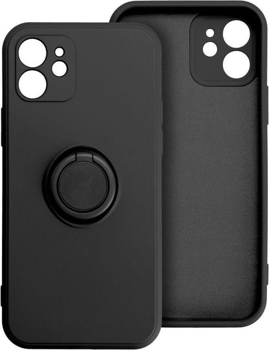 Produktbild Forcell Back panel cover OEM SILICONE RING case for IPHONE 12 Pro Max black (Apple iPhone 12 Pro Max)