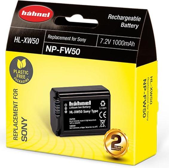 Produktbild Hähnel Ersatzakku HL-XW50, für So NP-FW50 (Kamera Akku)