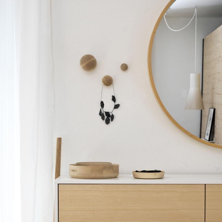 Immagine prodotto kommod Gancio da parete con palle Set di 3