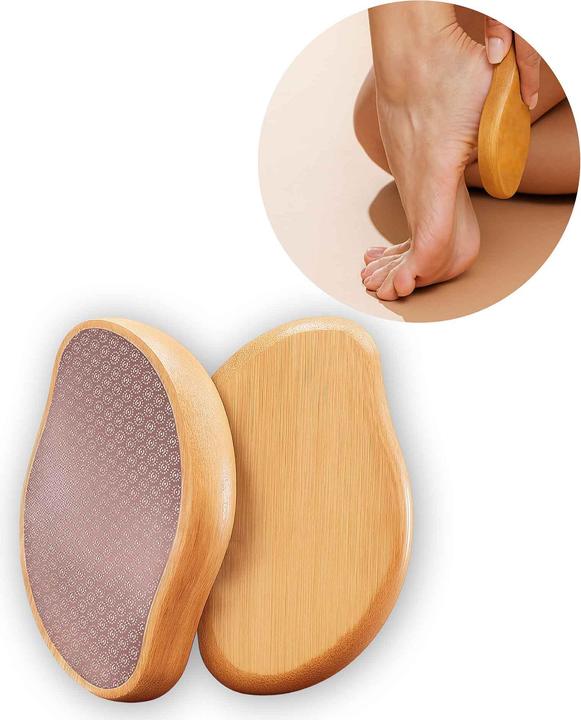 Noya Bimsstein für Fusspflege, Bambus