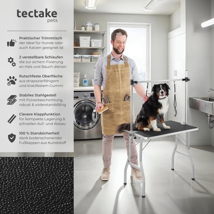 Produktbild tectake Trimmtisch (Hund)