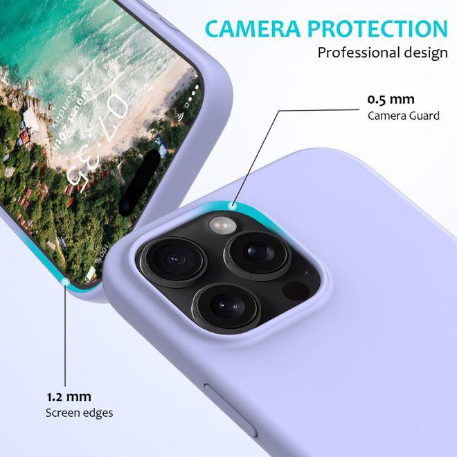 Actual product image MU Classic Liquid Silicone Series (Apple iPhone 16 Pro)