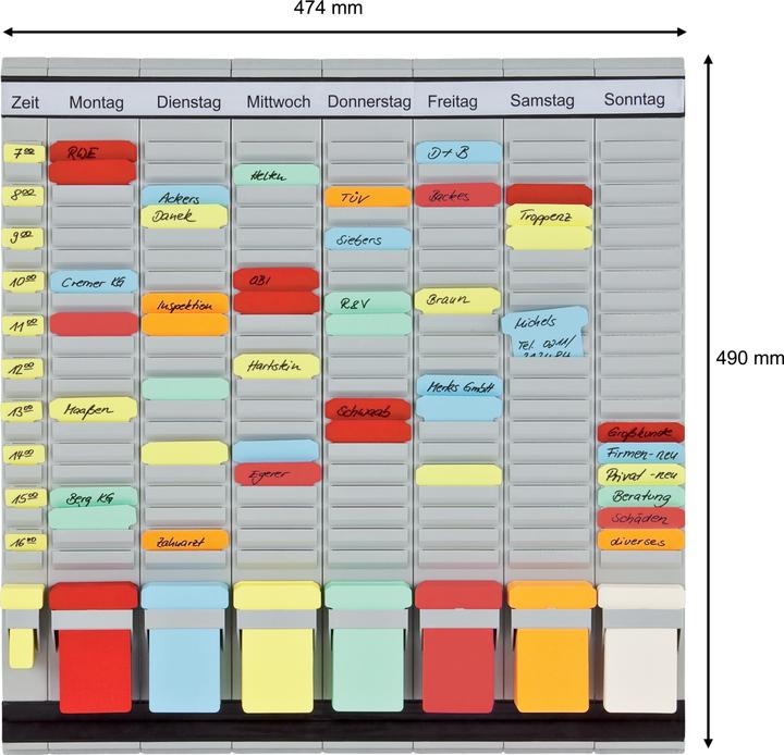 Produktbild Franken Kartentafel (47.5 x 49 cm)