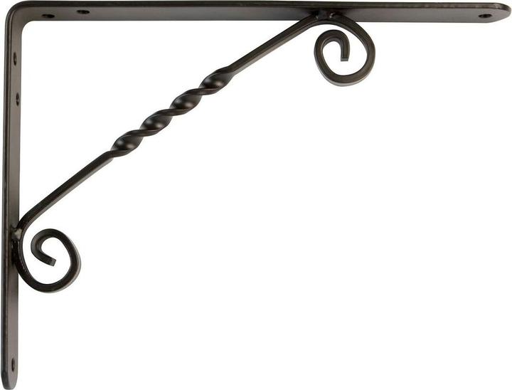 Actual product image Amig Wandhalterung 11-8839 Regale Schwarz Stahl (25 X 20 Cm)